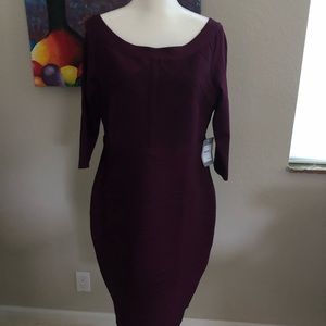 Sexy Bandage Dress with Back Zipper